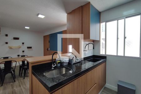 Apartamento à venda com 47m², 2 quartos e 1 vagaCozinha e Área de Serviço