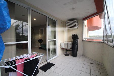 Varanda da Sala de apartamento à venda com 4 quartos, 148m² em Jacarepaguá, Rio de Janeiro
