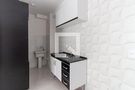 Apartamento à venda com 34m², 2 quartos e sem vaga Apartamento à venda com 34m², 2 quartos e sem vagaCozinha e Área de Serviço