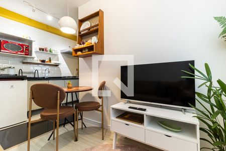 Sala de apartamento para alugar com 1 quarto, 25m² em Vila Buarque, São Paulo