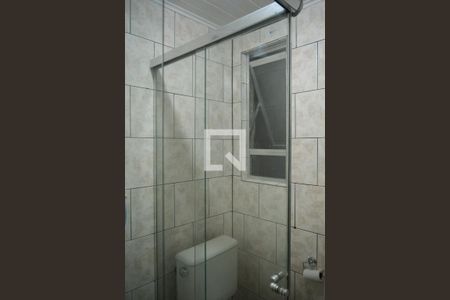 Banheiro  de apartamento à venda com 1 quarto, 43m² em Santa Tereza, Porto Alegre