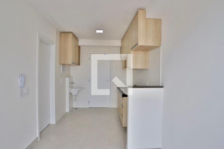 Sala / Cozinha  de apartamento para alugar com 1 quarto, 28m² em Belenzinho, São Paulo