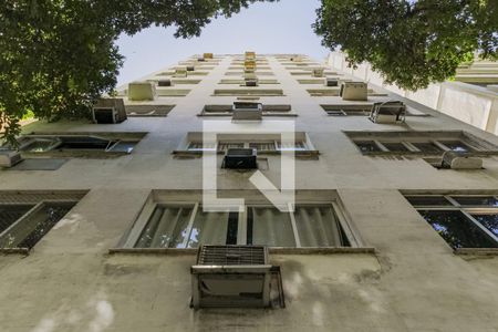 Fachada do Prédio de kitnet/studio à venda com 1 quarto, 21m² em Copacabana, Rio de Janeiro