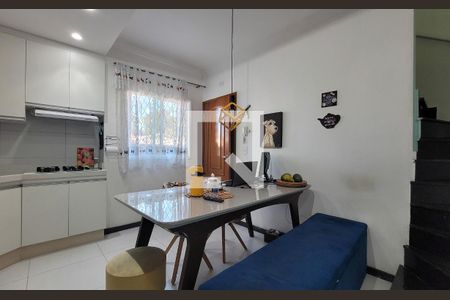 Cozinha de apartamento à venda com 2 quartos, 82m² em Vila Eldízia, Santo André