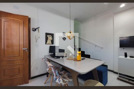 Cozinha de apartamento à venda com 2 quartos, 82m² em Vila Eldízia, Santo André