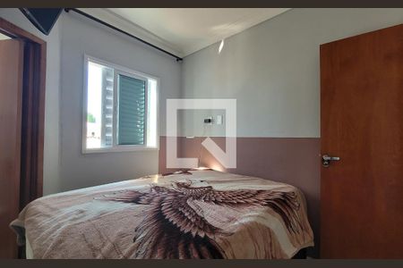 Suíte de apartamento à venda com 2 quartos, 82m² em Vila Eldízia, Santo André