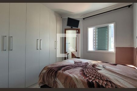 Suíte de apartamento à venda com 2 quartos, 82m² em Vila Eldízia, Santo André