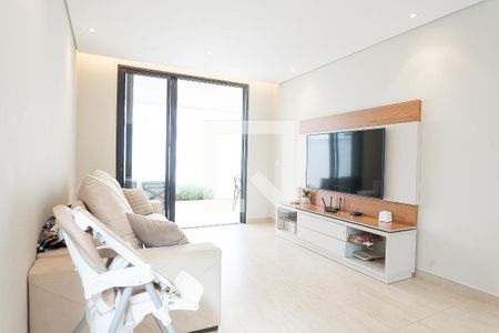 sala de visita de casa de condomínio para alugar com 4 quartos, 381m² em Alphaville - Lagoa dos Ingleses, Nova Lima