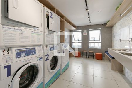 Studio à venda com 36m², 1 quarto e sem vagaLavanderia