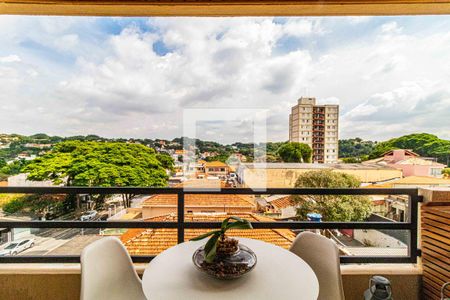 Varanda de apartamento à venda com 3 quartos, 127m² em Caxingui, São Paulo