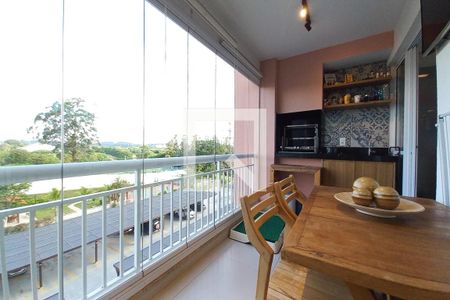 Varanda gourmet de apartamento à venda com 2 quartos, 109m² em Parque Prado, Campinas