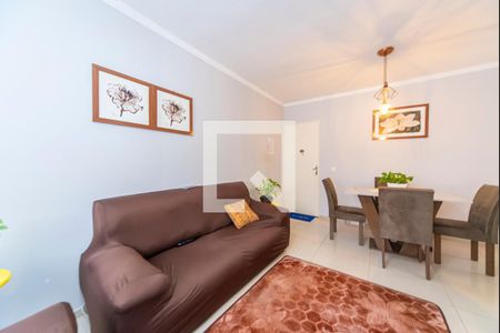 Sala de apartamento para alugar com 2 quartos, 52m² em Jardim Santo André, Santo André