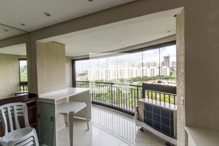 Varanda gourmet de apartamento para alugar com 2 quartos, 87m² em Green Valley Alphaville, Barueri