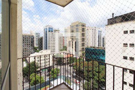Varanda  de apartamento para alugar com 1 quarto, 45m² em Itaim Bibi, São Paulo