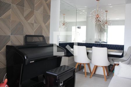 Sala e Sala de Jantar de apartamento à venda com 2 quartos, 56m² em Vila Prudente, São Paulo