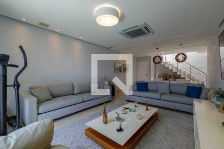 Sala de apartamento à venda com 4 quartos, 369m² em Recreio dos Bandeirantes, Rio de Janeiro