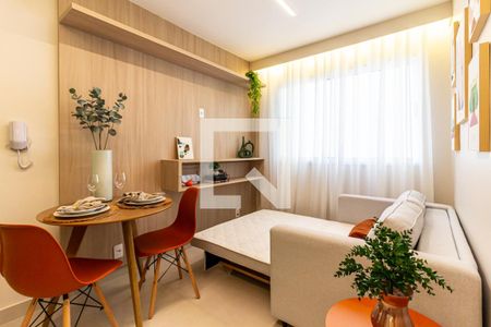 Studio - Sofá Cama de apartamento para alugar com 1 quarto, 25m² em Vila Buarque, São Paulo
