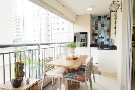 Sacada  de apartamento à venda com 3 quartos, 106m² em Centro, São Bernardo do Campo
