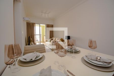 Sala de Jantar de apartamento à venda com 2 quartos, 70m² em Vila Dusi, São Bernardo do Campo