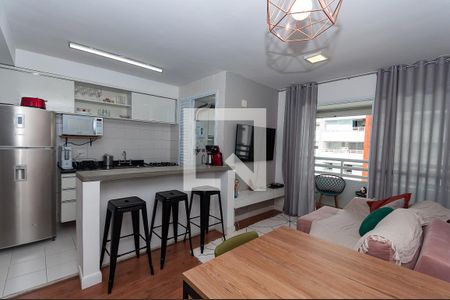 Sala de apartamento para alugar com 1 quarto, 42m² em Vila Anglo Brasileira, São Paulo