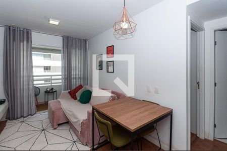 Sala de apartamento para alugar com 1 quarto, 42m² em Vila Anglo Brasileira, São Paulo
