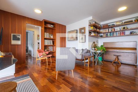 Sala de apartamento à venda com 2 quartos, 79m² em Sumaré, São Paulo