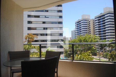 Varanda da Sala de apartamento para alugar com 1 quarto, 82m² em Alphaville I, Salvador