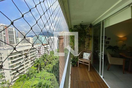 Varanda - Sala de apartamento à venda com 3 quartos, 138m² em Botafogo, Rio de Janeiro