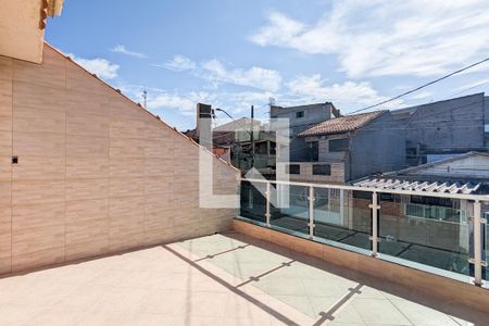 Varanda da suíte 1 de casa à venda com 5 quartos, 350m² em Bairro dos Casa, São Bernardo do Campo