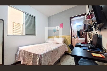 Suíte de apartamento à venda com 3 quartos, 65m² em Buritis, Belo Horizonte