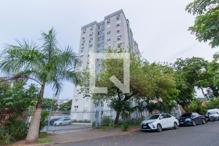 Fachada de apartamento à venda com 2 quartos, 54m² em Vila Nova, Novo Hamburgo