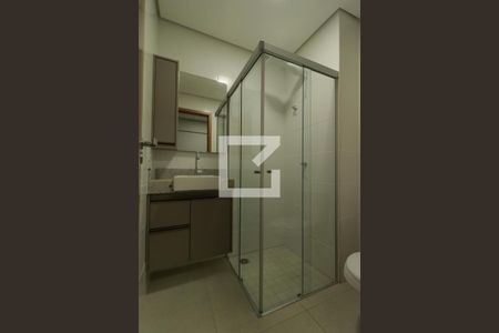Banheiro de kitnet/studio para alugar com 1 quarto, 29m² em Vila Monte Alegre, Ribeirão Preto