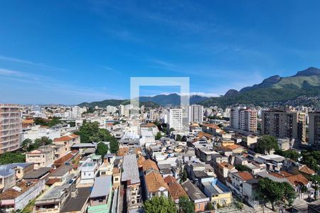 Sala vista  de apartamento à venda com 2 quartos, 55m² em Méier, Rio de Janeiro