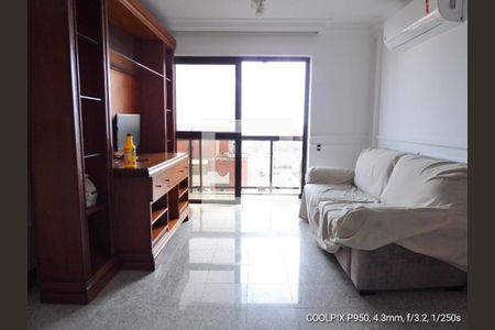 Detalhe Sala de apartamento para alugar com 2 quartos, 61m² em Jardins, São Paulo