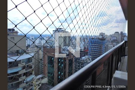 Vista da Sacada de apartamento para alugar com 2 quartos, 61m² em Jardins, São Paulo