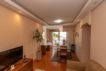 Sala de Estar/Jantar  de apartamento para alugar com 2 quartos, 71m² em Vila Nova, Campinas