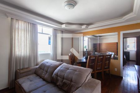 Sala de apartamento para alugar com 3 quartos, 90m² em Vila Paquetá, Belo Horizonte