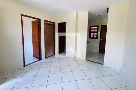 Sala de casa de condomínio para alugar com 2 quartos, 50m² em Chácaras Arcampo, Duque de Caxias