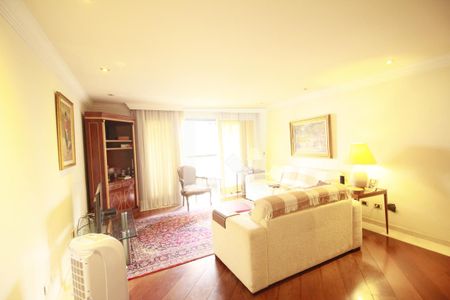 Sala de estar de apartamento para alugar com 3 quartos, 156m² em Indianópolis, São Paulo
