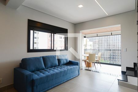 Sala de apartamento para alugar com 1 quarto, 67m² em Consolação, São Paulo