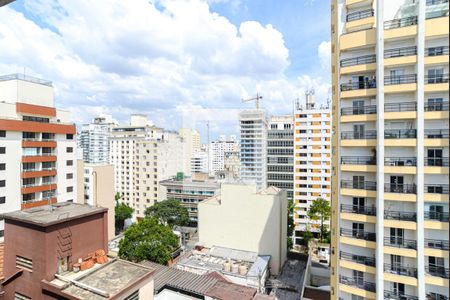 Vista da Sala de apartamento para alugar com 1 quarto, 67m² em Consolação, São Paulo