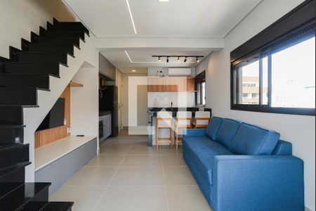 Sala de apartamento para alugar com 1 quarto, 67m² em Consolação, São Paulo