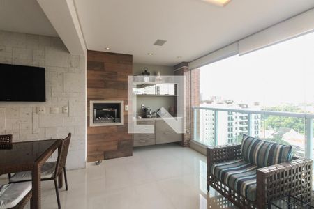 Varanda Gourmet  de apartamento à venda com 3 quartos, 158m² em Cidade Mãe do Céu, São Paulo