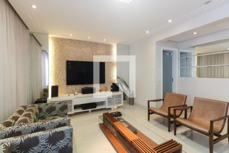 Sala  de apartamento à venda com 3 quartos, 158m² em Cidade Mãe do Céu, São Paulo