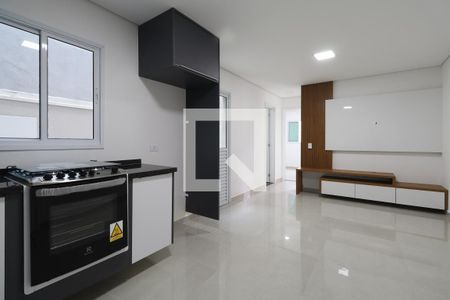 Sala de apartamento para alugar com 2 quartos, 40m² em Vila America, Santo André