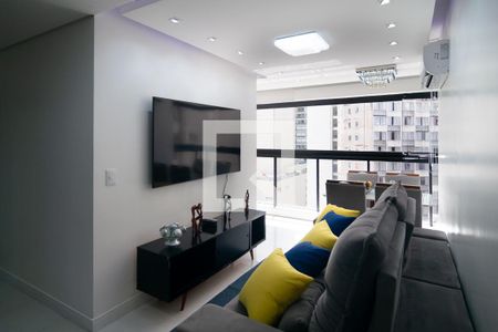 Sala de apartamento para alugar com 1 quarto, 48m² em Bela Vista, São Paulo