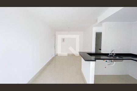 Sala - Sala de Jantar - Cozinha  de apartamento à venda com 2 quartos, 62m² em Jardim, Santo André