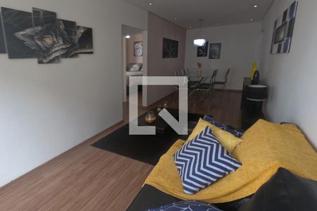 Sala de Estar e Jantar de apartamento para alugar com 2 quartos, 87m² em Vila Belmiro, Santos