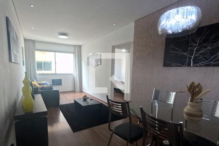 Sala de Estar e Jantar de apartamento para alugar com 2 quartos, 87m² em Vila Belmiro, Santos