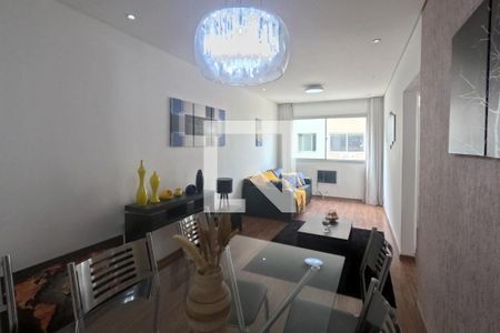 Sala de Estar e Jantar de apartamento para alugar com 2 quartos, 87m² em Vila Belmiro, Santos
